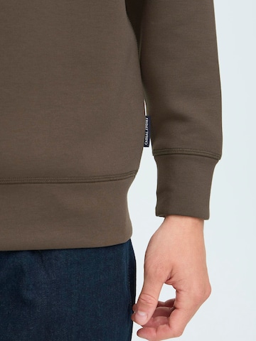 Casual Friday Sweatshirt 'CFSebastian' in Brown