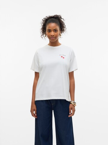 VERO MODA Футболка 'VMAYA CATY' в Белый