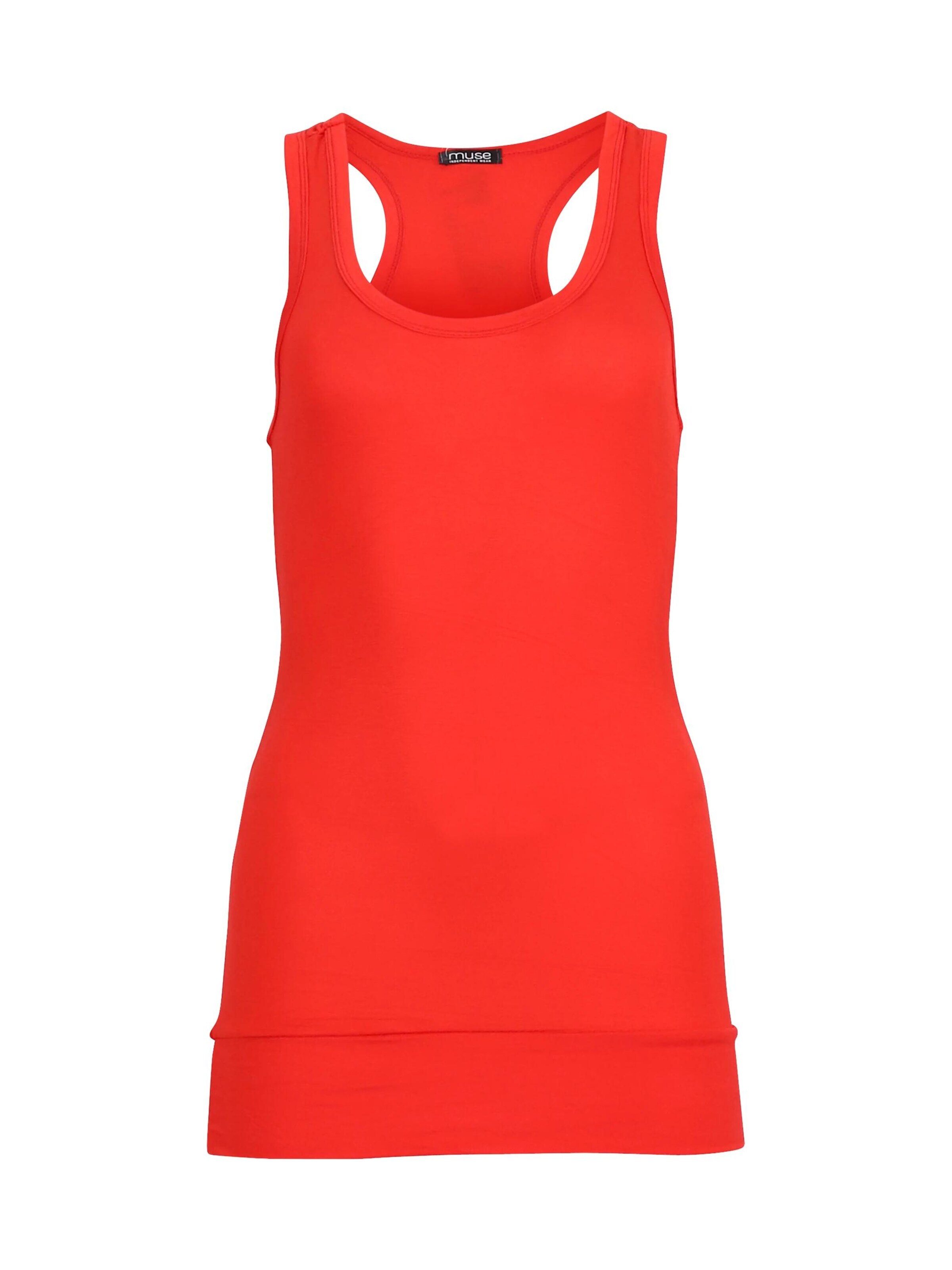 Easy Young Fashion Top in Red: front