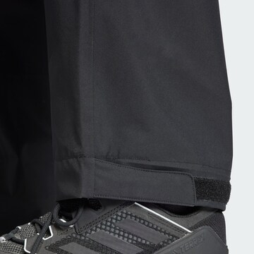 Loosefit Pantalon outdoor ADIDAS TERREX en noir