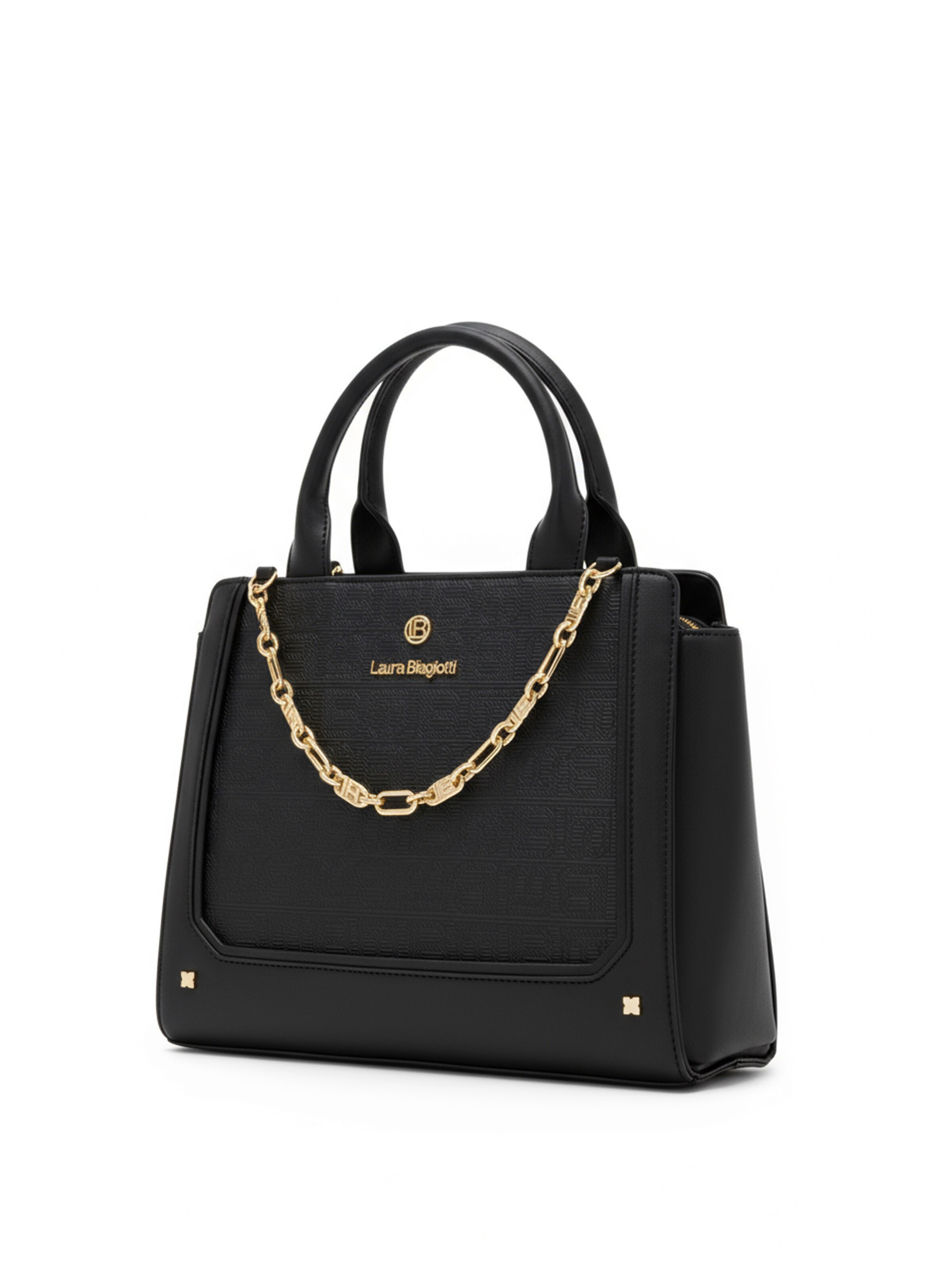 Borsa a mano 'Arkkette 1' di Laura Biagiotti in nero: frontale