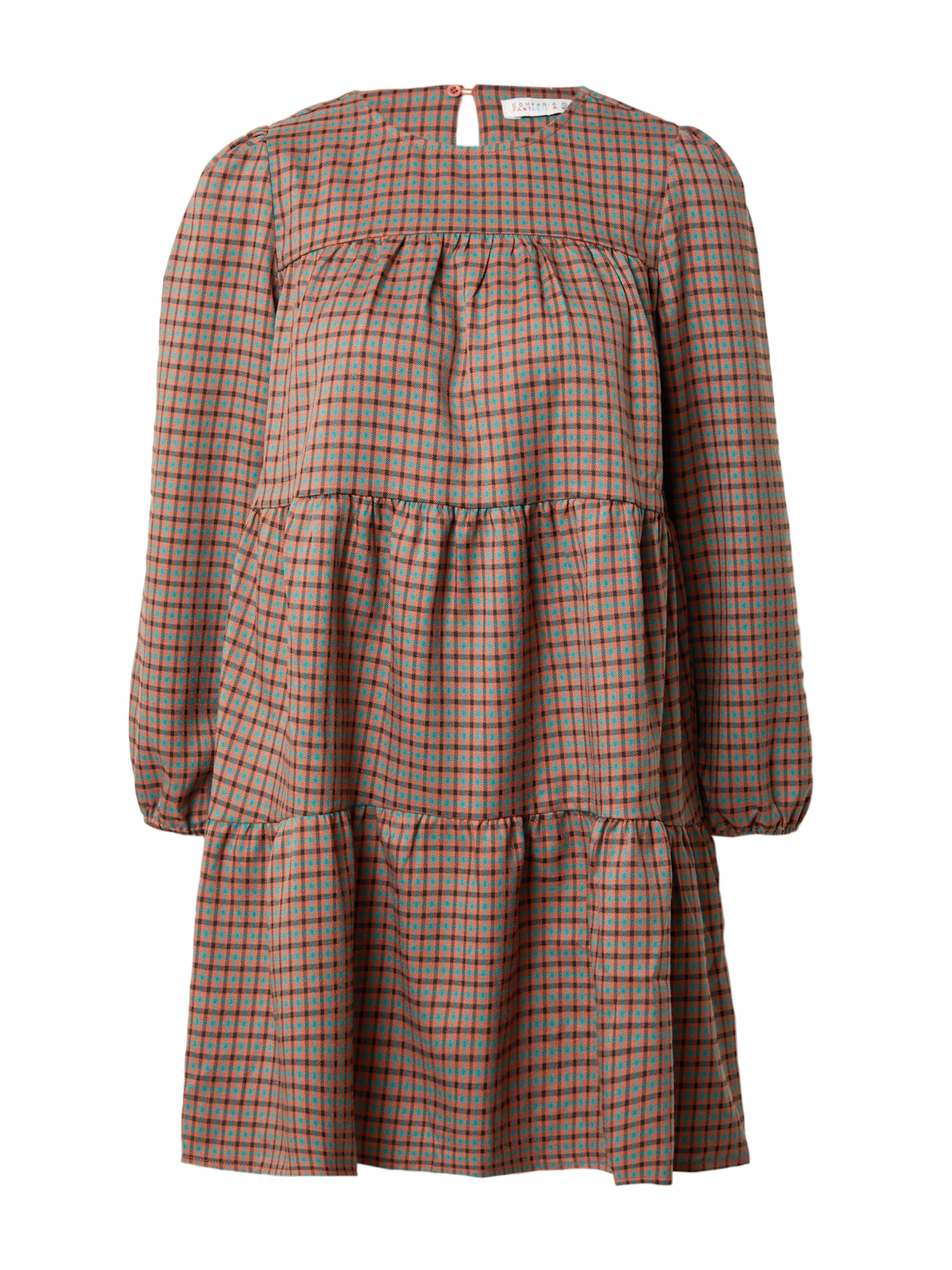 Compania Fantastica Dress 'Vestido' in Brown: front