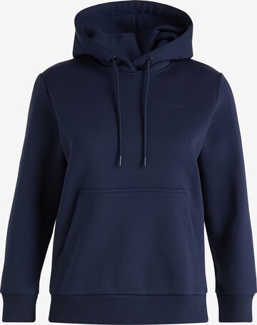 PEAK PERFORMANCE Sweatshirt in Blue: front