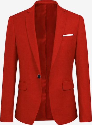 YOUTHUP Suit Jacket 'Prägung' in Red: front