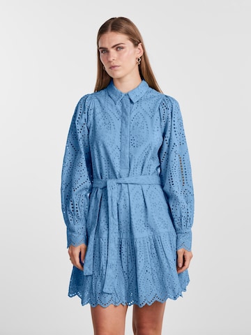 Y.A.S Shirt Dress 'HOLI' in Blue: front