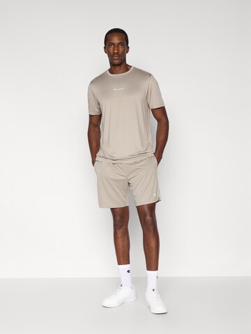 Champion Authentic Athletic Apparel Normální Funkční kalhoty – šedá