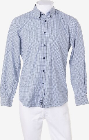 STRELLSON Button Up Shirt in M in Blue: front