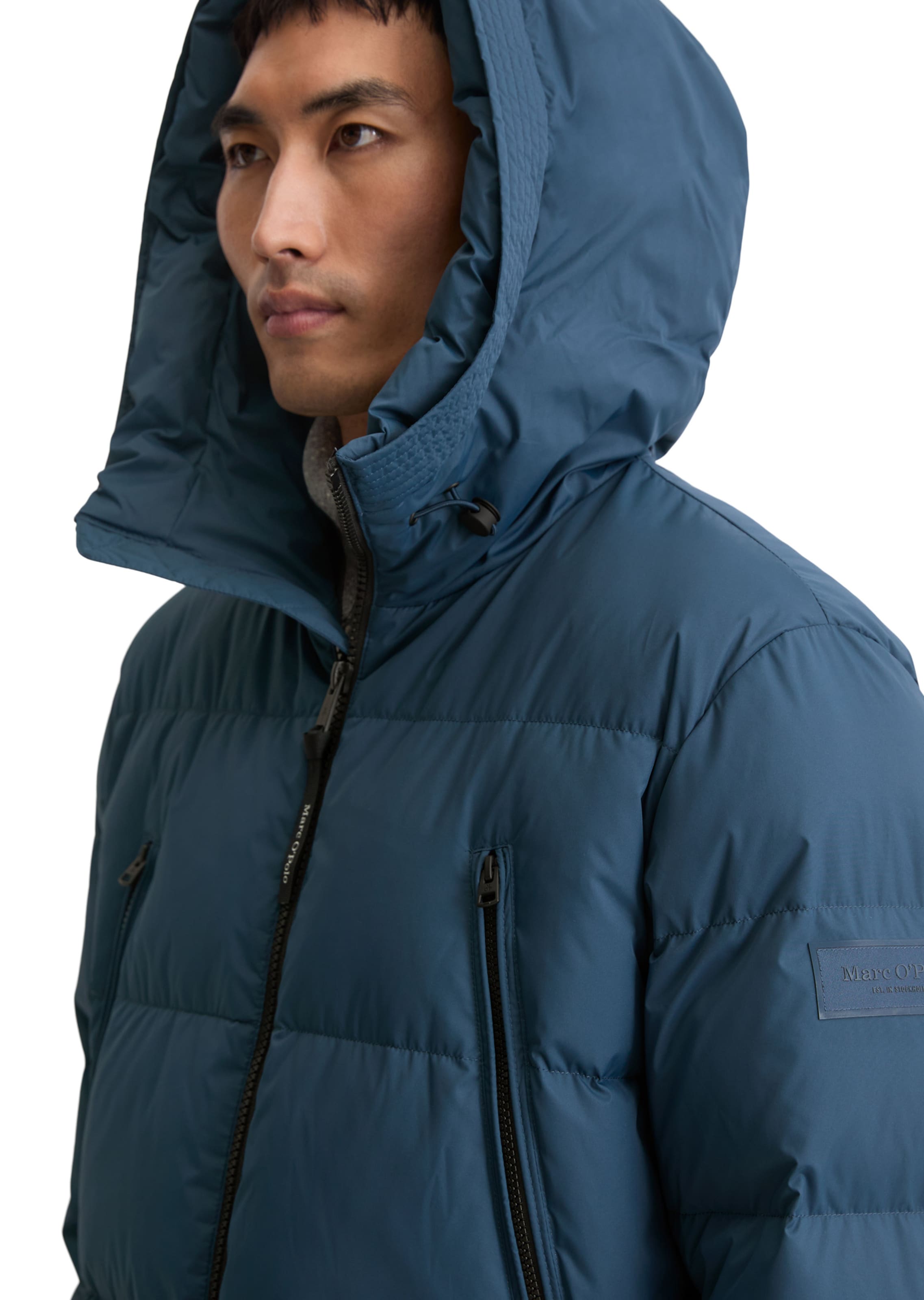 Marc O'Polo Зимнее пальто в Синий