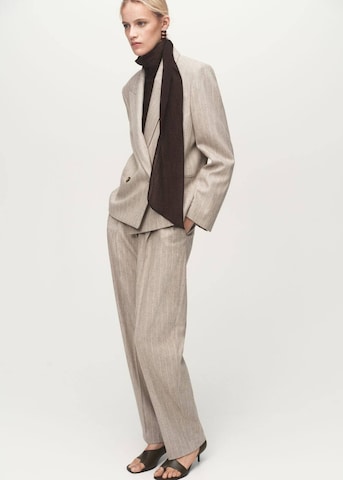 MANGO Regular Pants in Grey