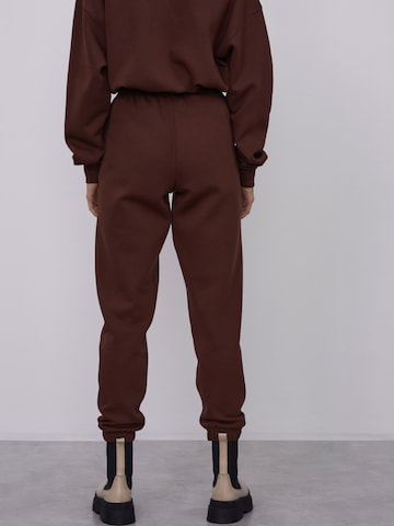 LeGer by Lena Gercke Tapered Trousers 'Ruby' in Brown