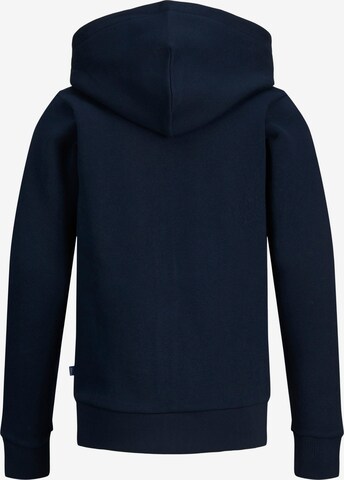 Jack & Jones Junior Zip-Up Hoodie in Blue