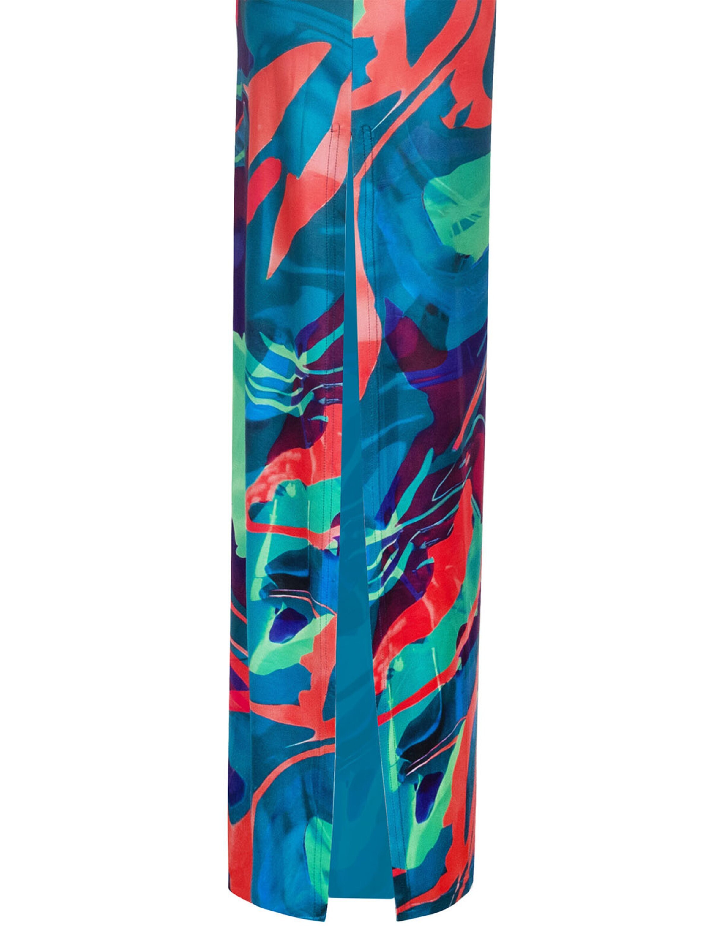 Robe 'Kimono Lotus Sorobon' Chic by Lirette en bleu