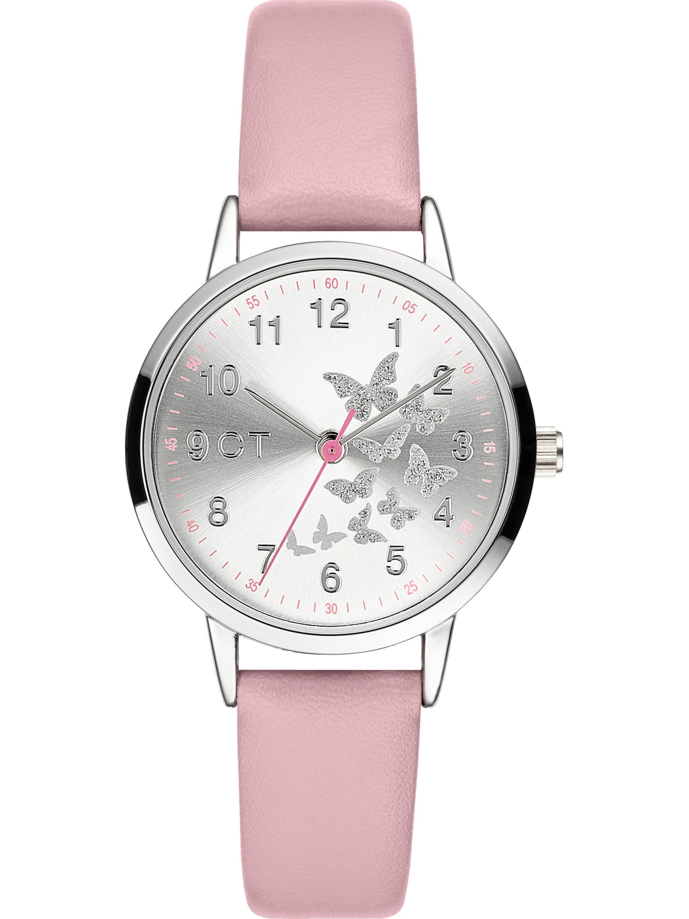 Cool Time Horloge in Roze: voorkant