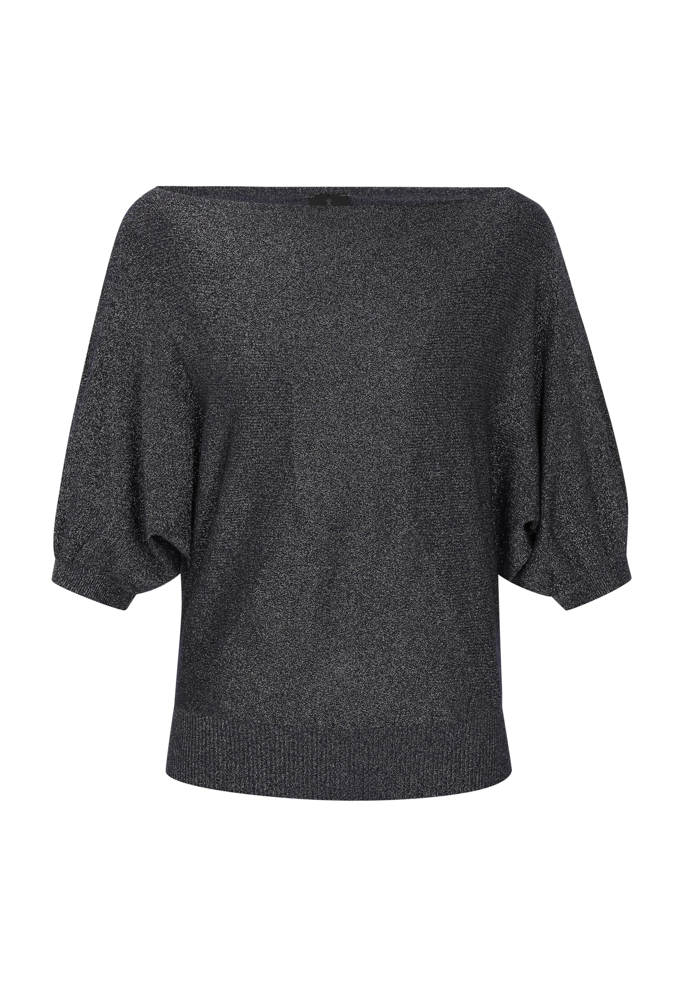 DreiMaster Klassik Pullover in Schwarz: Vorderseite