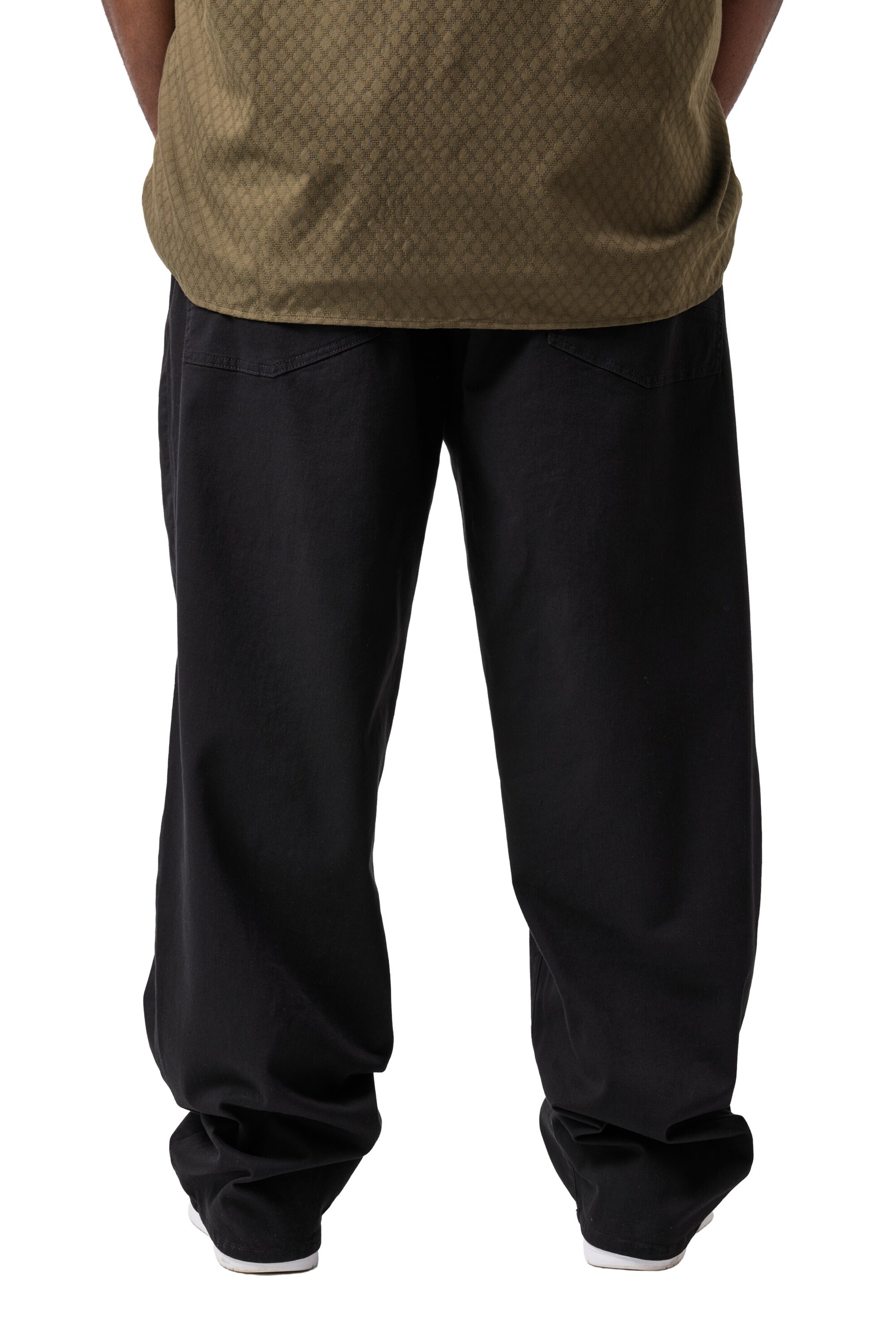 STHUGE Baggy Trousers in Black