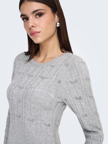 Robes en maille 'ONLKATIA' ONLY en gris