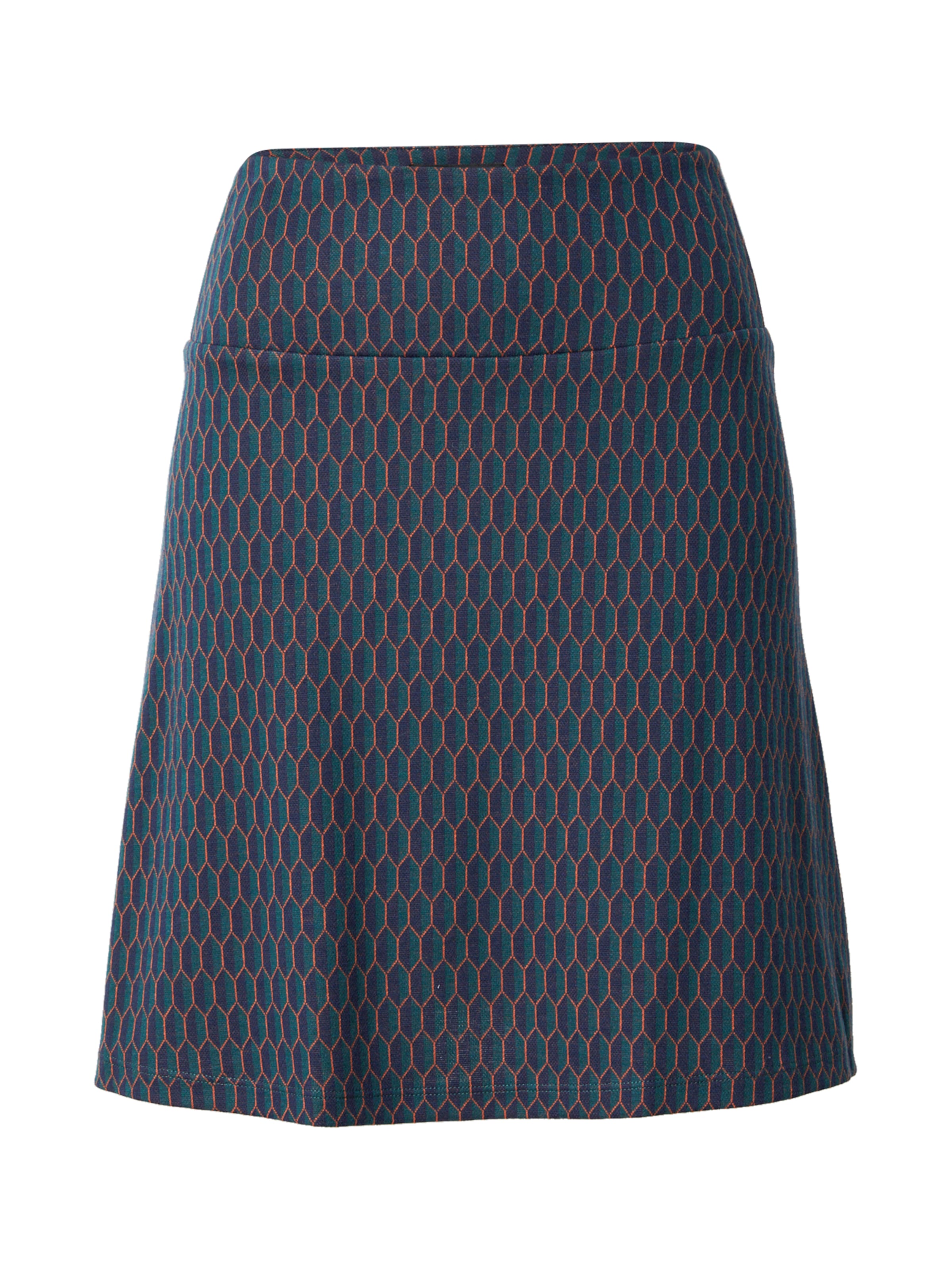 King Louie Rok 'Border' in Blauw: voorkant