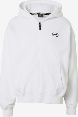 Ecko Unlimited Sweatjacke in Weiß: Vorderseite