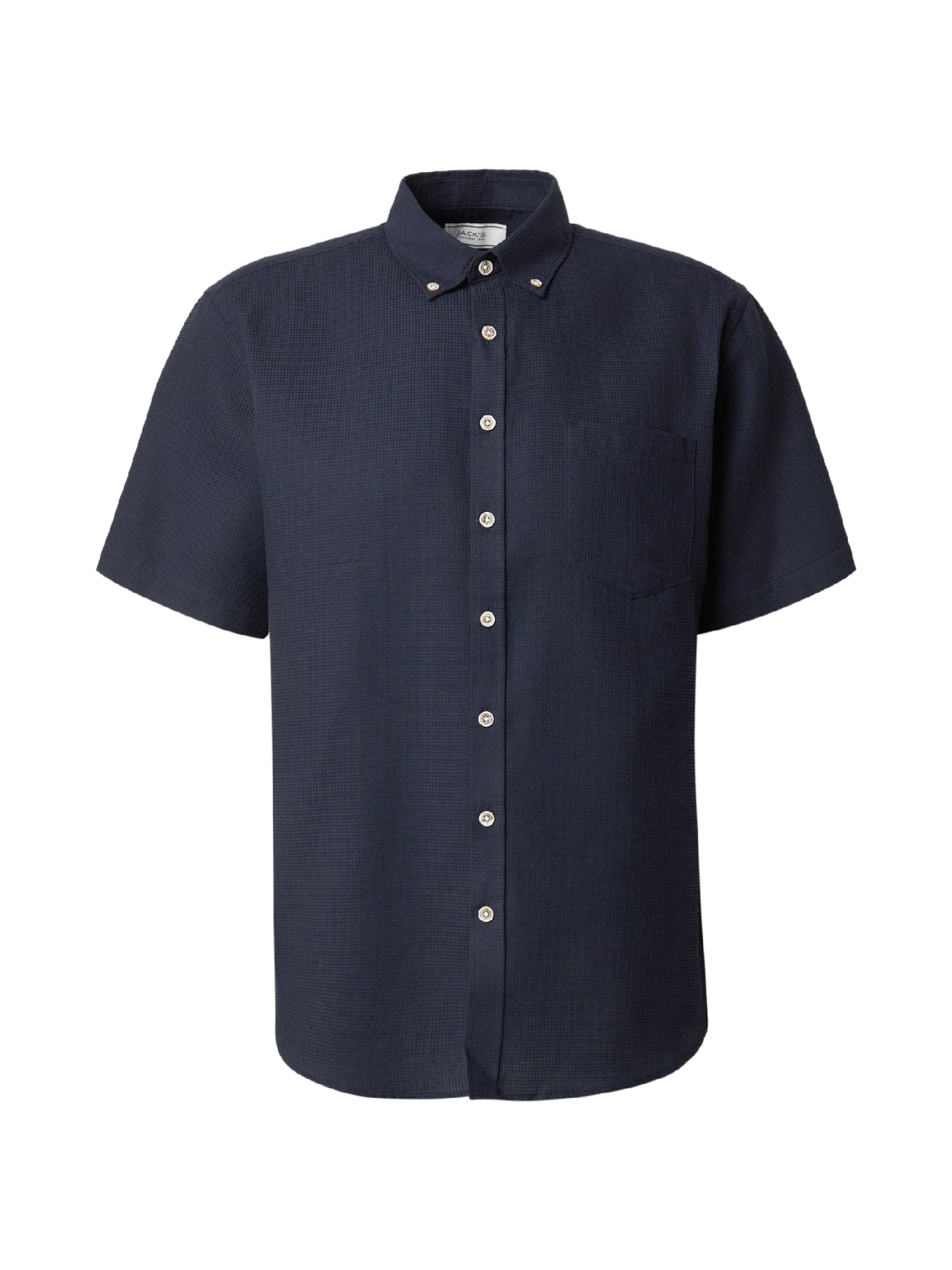 Coupe regular Chemise Jack's en bleu : devant