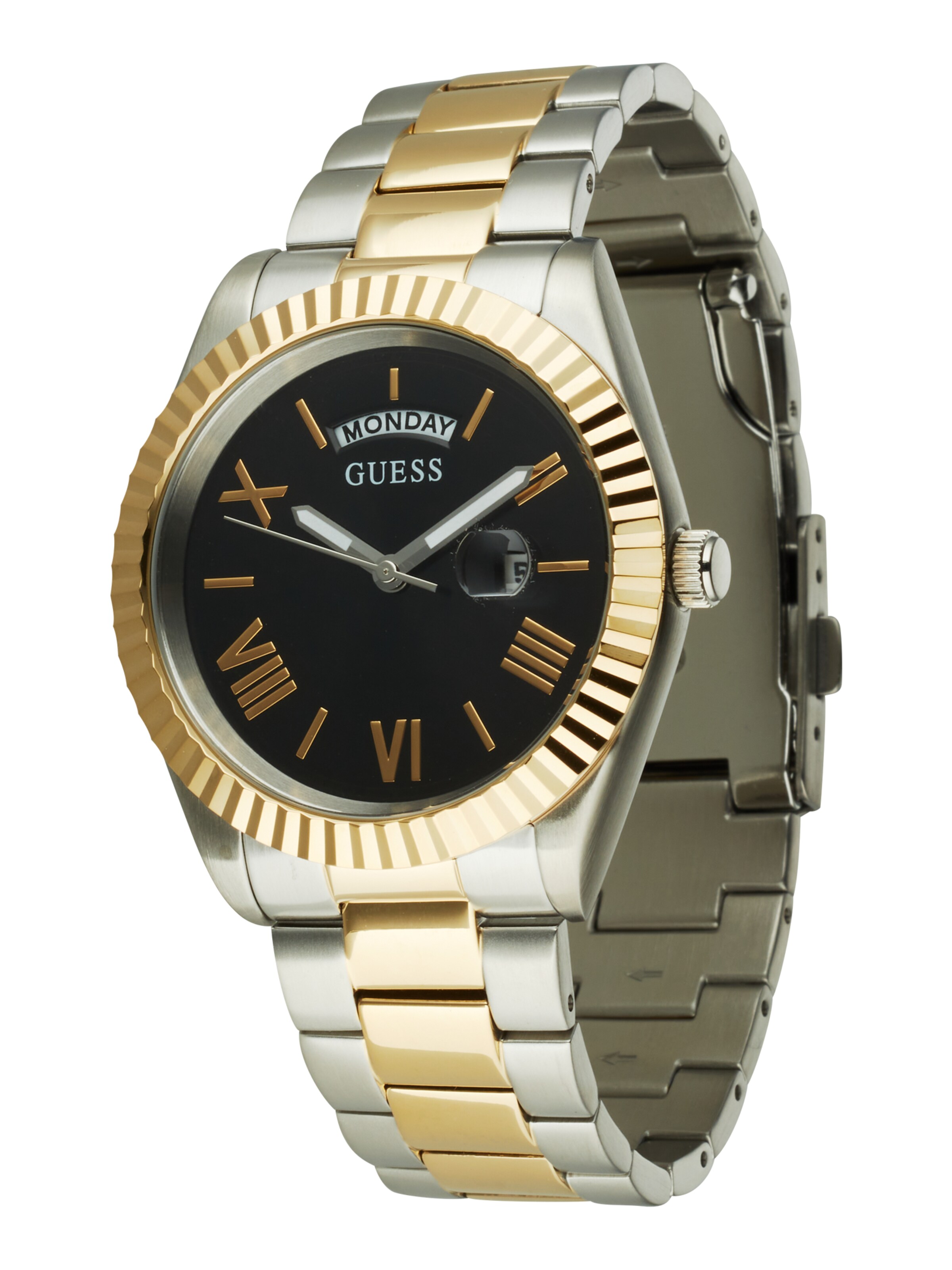 GUESS Uhr in gold / silber, Produktansicht