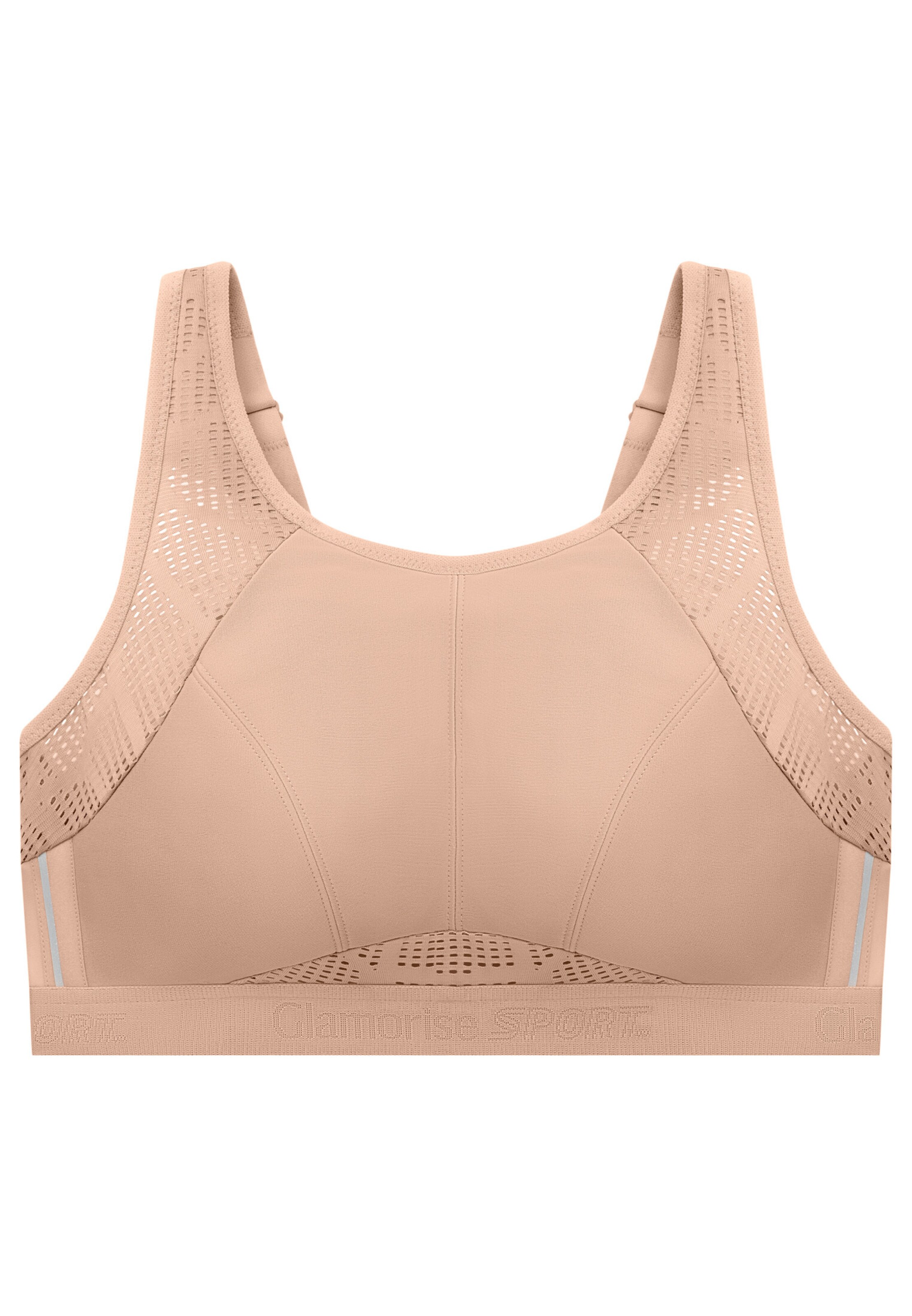 GLAMORISE Bralette Bra in Beige