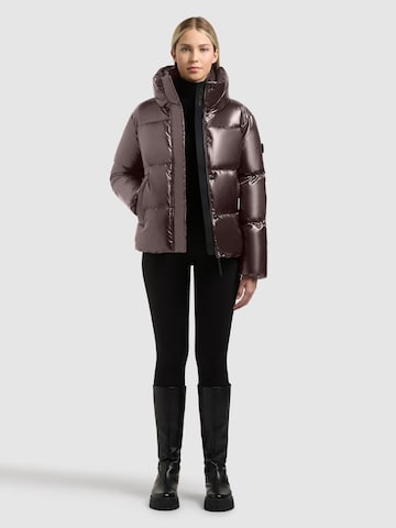 khujo Winterjas 'Rinja3 Shiny' in Lila