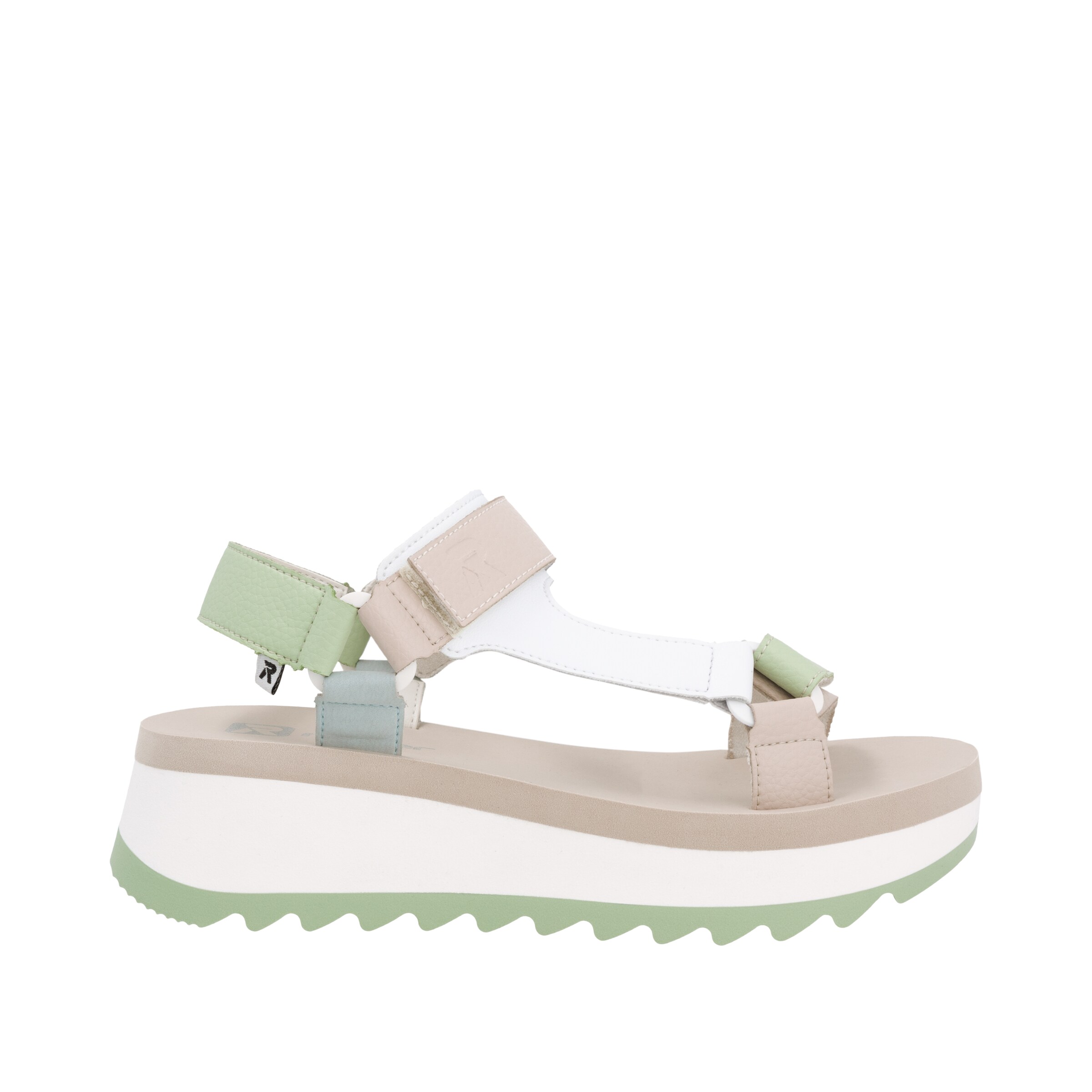 Rieker Sport Strap Sandals in White