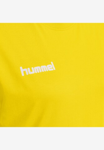 Hummel - Camiseta funcional en amarillo