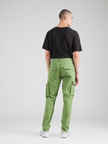 BLEND Regular Cargo Pants in Green