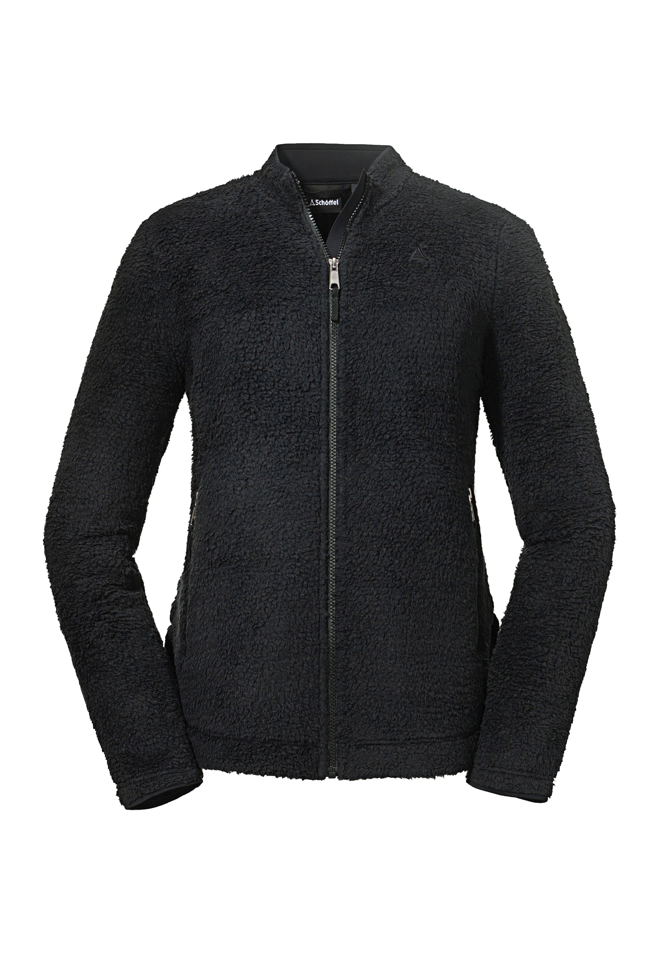 Schöffel Fleecejacke 'Southgate L' in Schwarz: Vorderseite