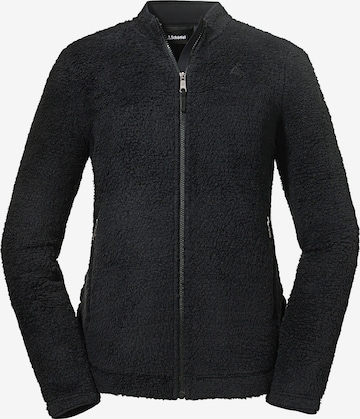 Schöffel Fleecejacke 'Southgate L' in Schwarz: Vorderseite