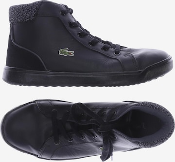 LACOSTE Sneaker 38 in Schwarz: predná strana