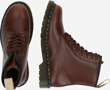 Dr. Martens Lace-Up Ankle Boots 'Vegan 1460' in Brown