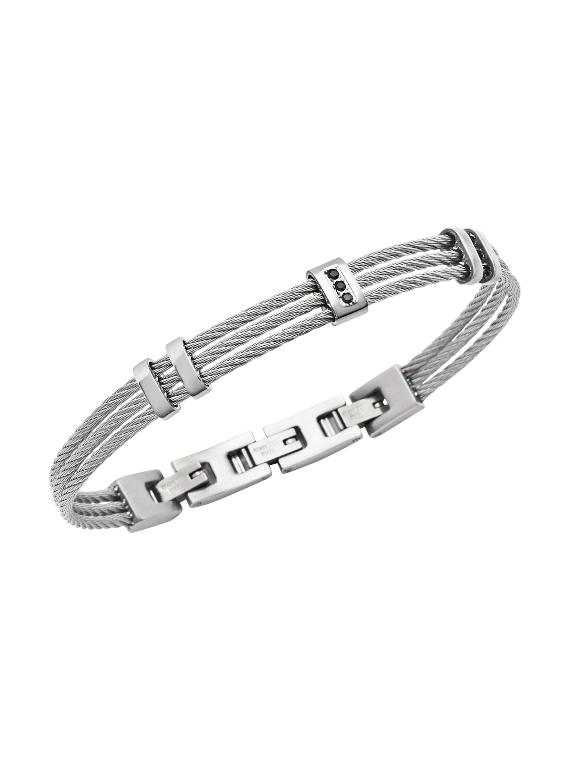 Braccialetto di Breil in argento: frontale