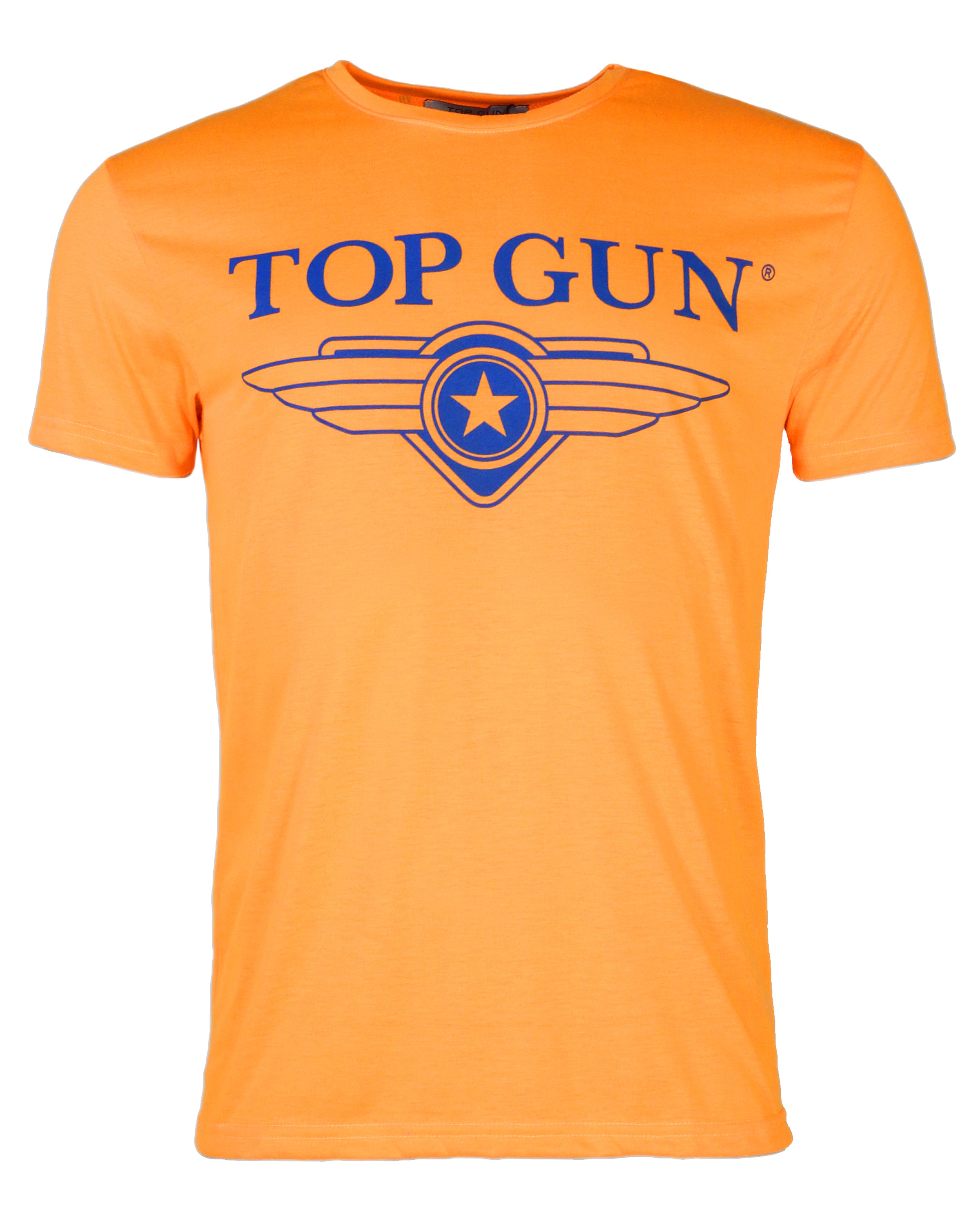 TOP GUN T-Shirt  ' Radiate ' in Orange: Vorderseite