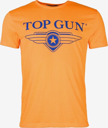 TOP GUN Shirt ' Radiate ' in Orange: front