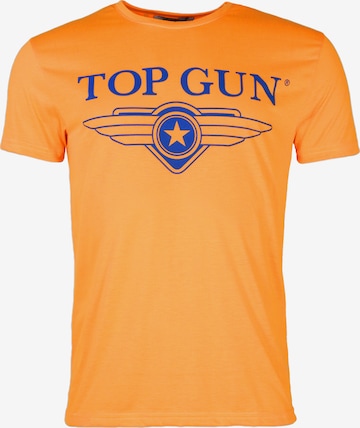 TOP GUN Shirt ' Radiate ' in Orange: front