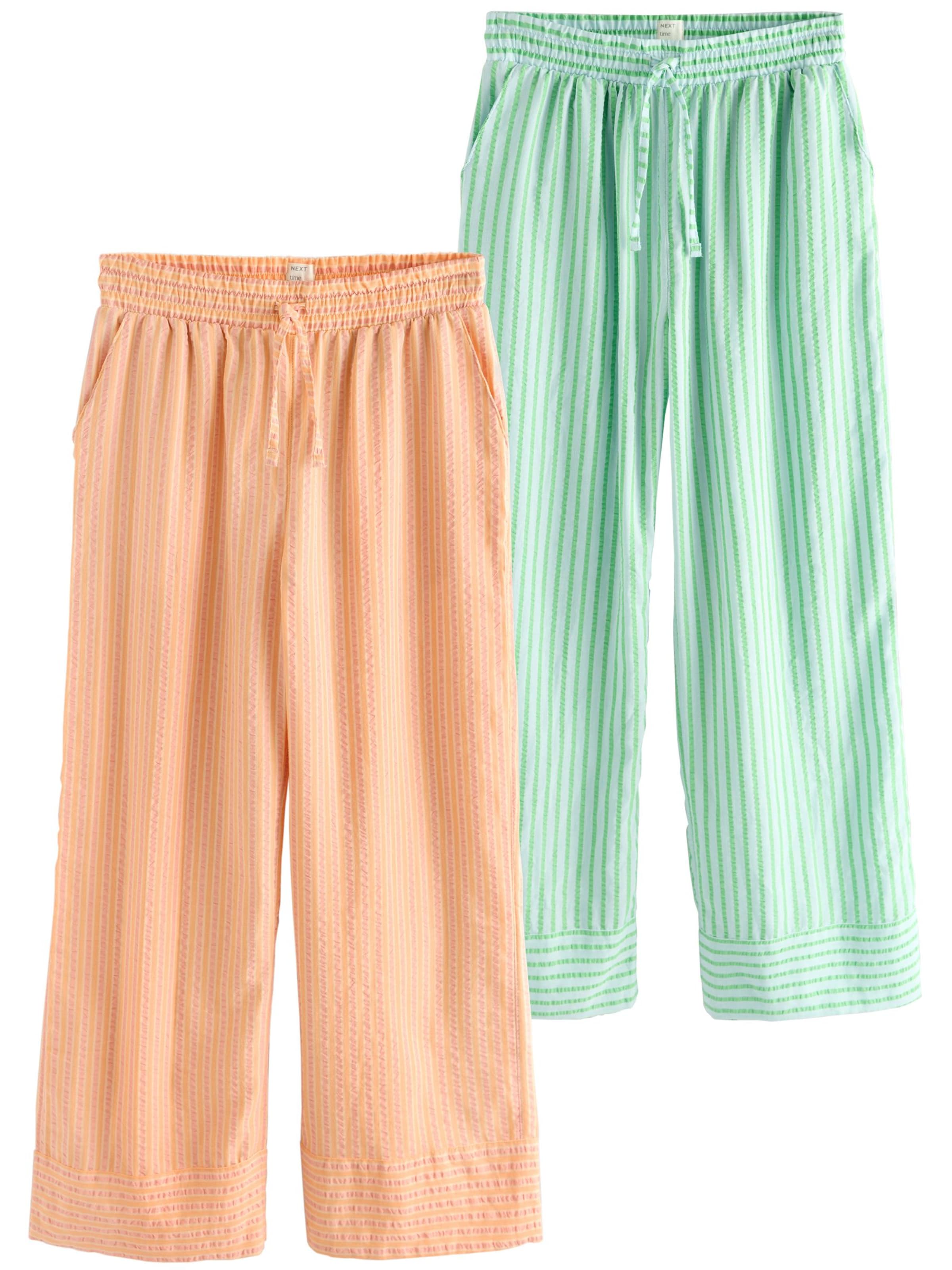 Next Pajama pants in Green: front