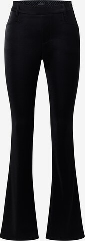ÆNGELS Boot cut Pants in Black: front