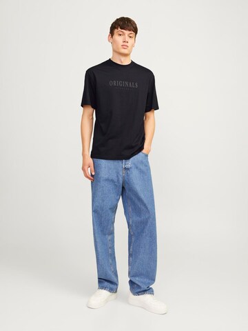 JACK & JONES T-Shirt 'Frederiksberg' in Schwarz