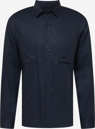 BURTON MENSWEAR LONDON Button Up Shirt 'Smart' in Night blue, Item view