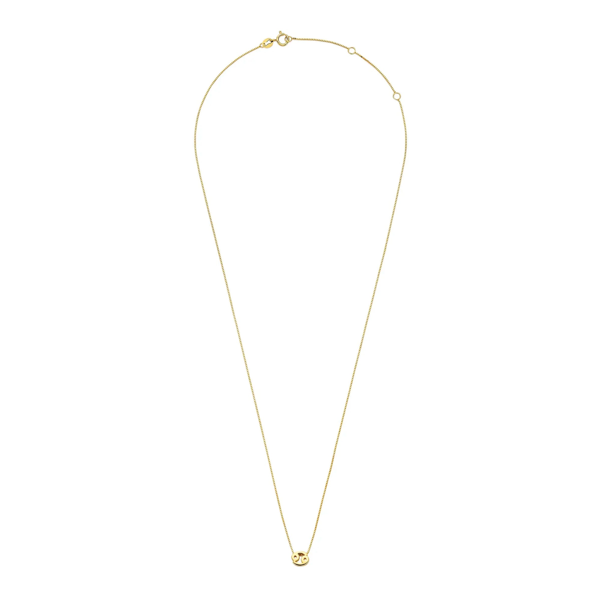 Isabel Bernard Necklace in Gold: front