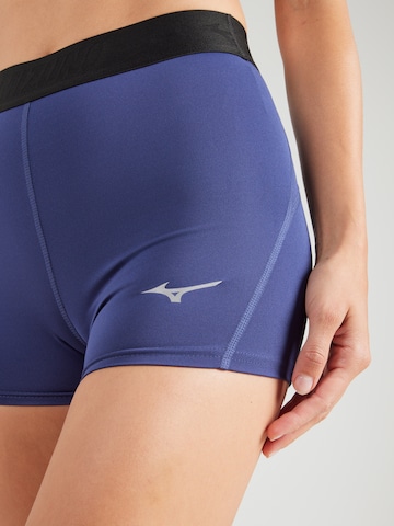 MIZUNO - Skinny Calças de desporto 'Core Impulse' em azul