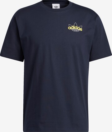 T-Shirt 'Athletic Club' ADIDAS ORIGINALS en bleu : devant