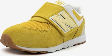 Baskets '574' new balance en jaune : devant