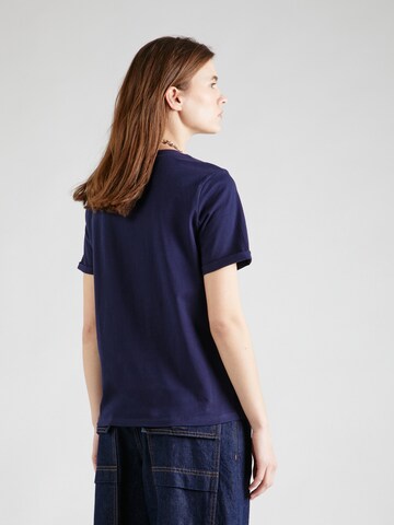 PIECES T-Shirt 'Ria' in Blau