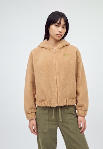 Jachetă  fleece 'TAKE IT OK' de la ROXY pe bej: față