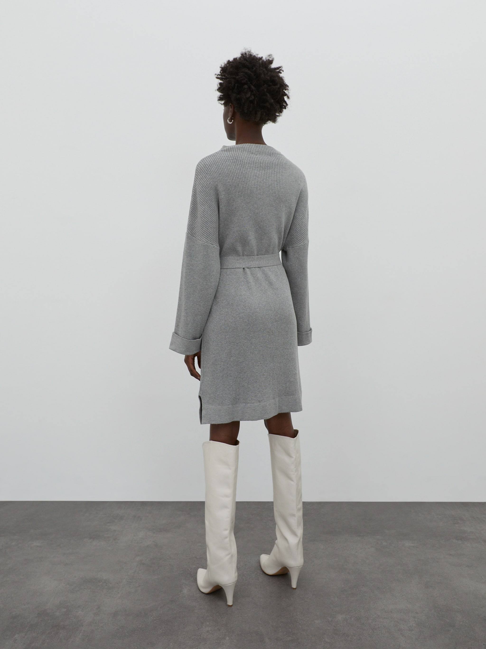 EDITED Produits Robe 'Nata' gris chiné