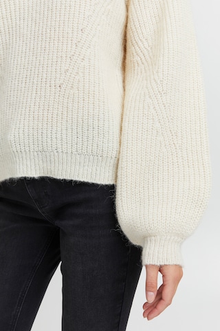 Pull-over 'IRIS' PULZ Jeans en beige