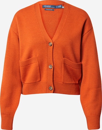 Polo Ralph Lauren Neuletakki värissä oranssi: edessä